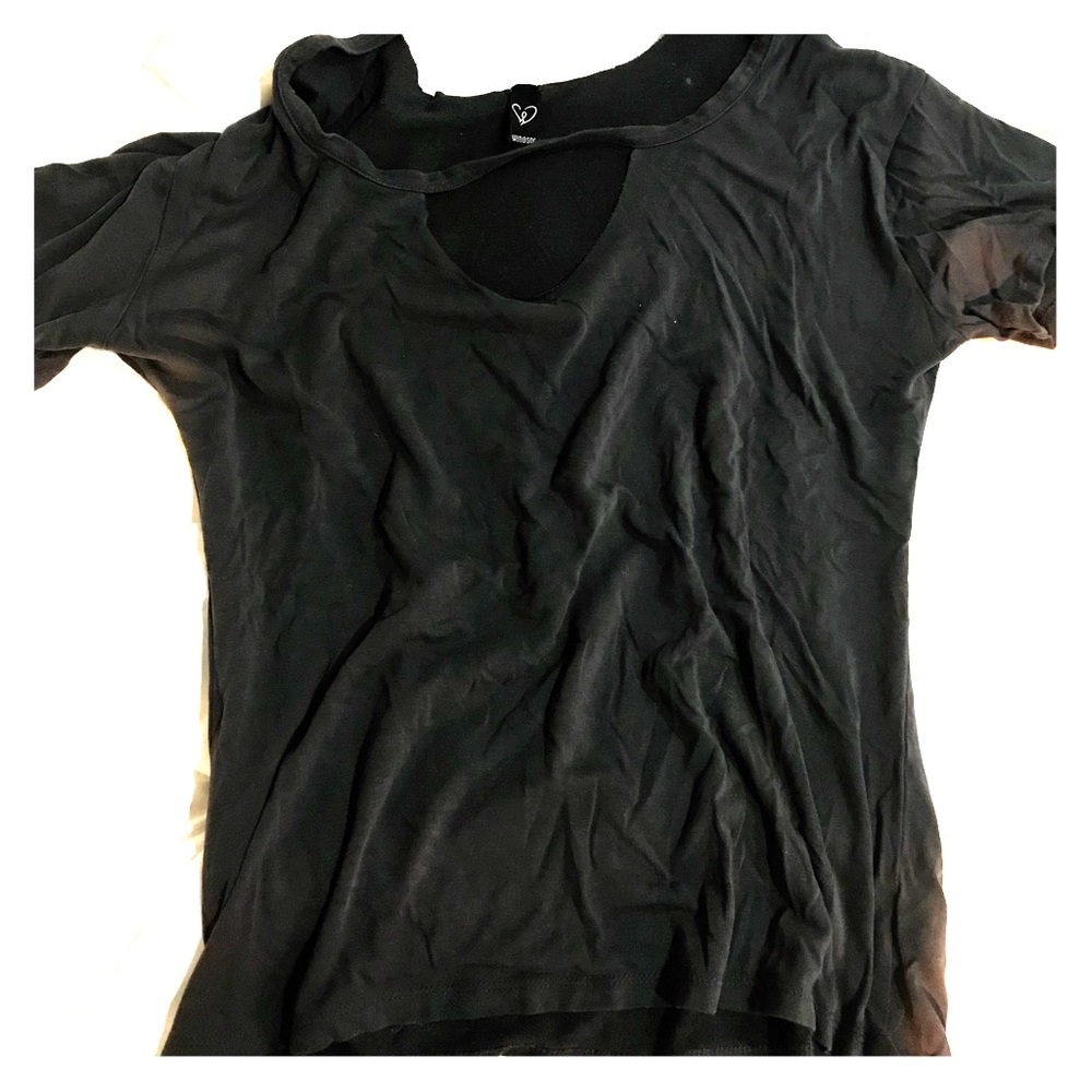 Distressed Gray Windsor Tee